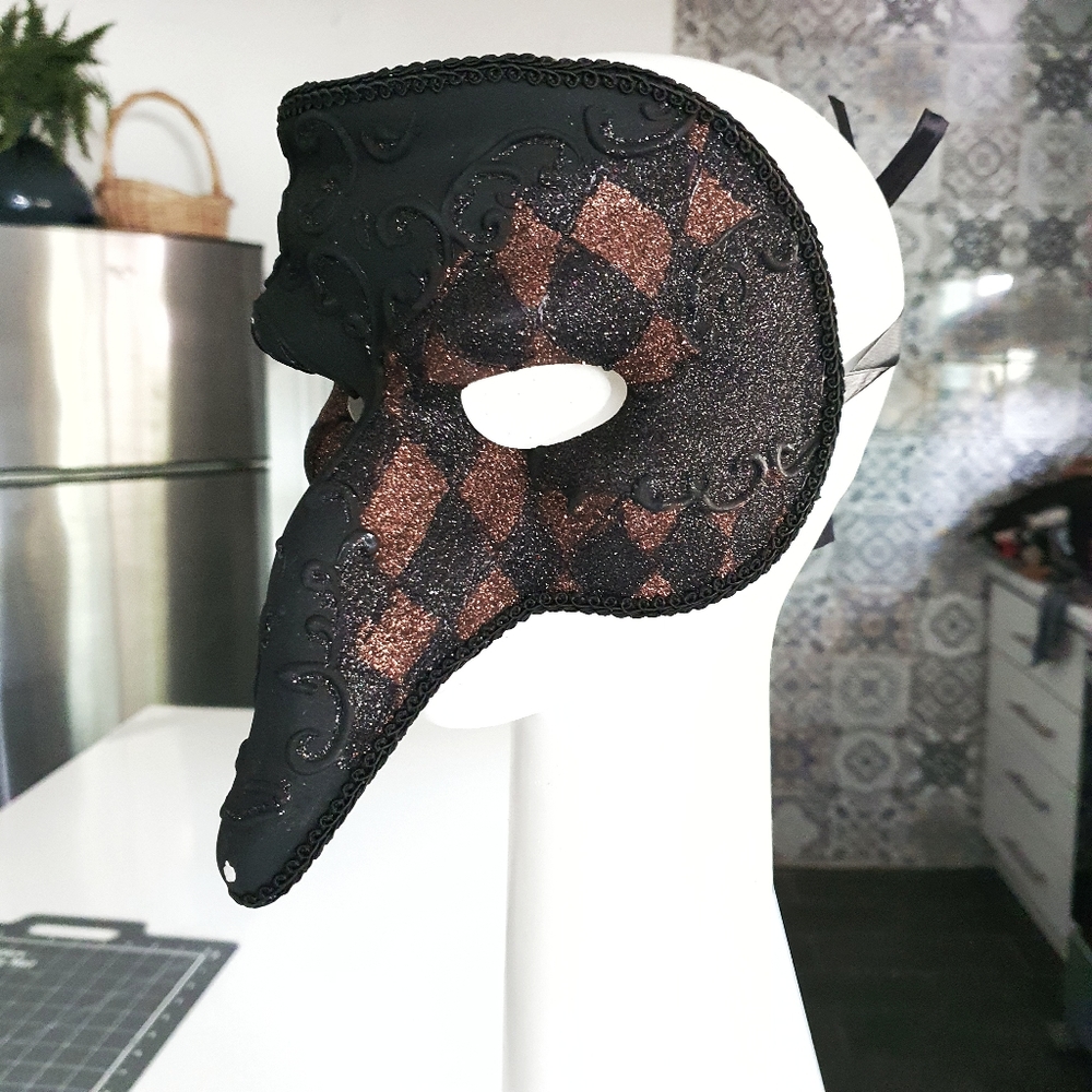Halloween Masquerade Plague Doctor Long Nose Mask